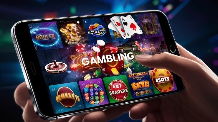 Meja Live Sic Bo di mantra toto dengan dealer dan tiga dadu dalam wadah kaca